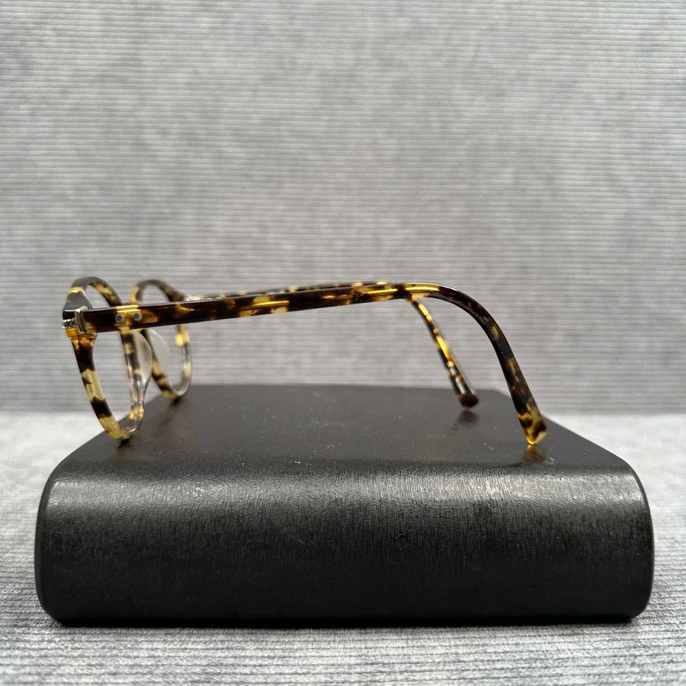 Colours by Alexander Julian Drew Tortoise Round Eyeglass Frames 49-18-140